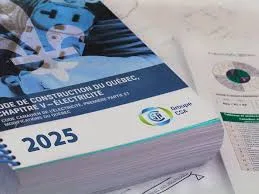 Code de construction du Québec, chapitre V – Électricité, édition 2025